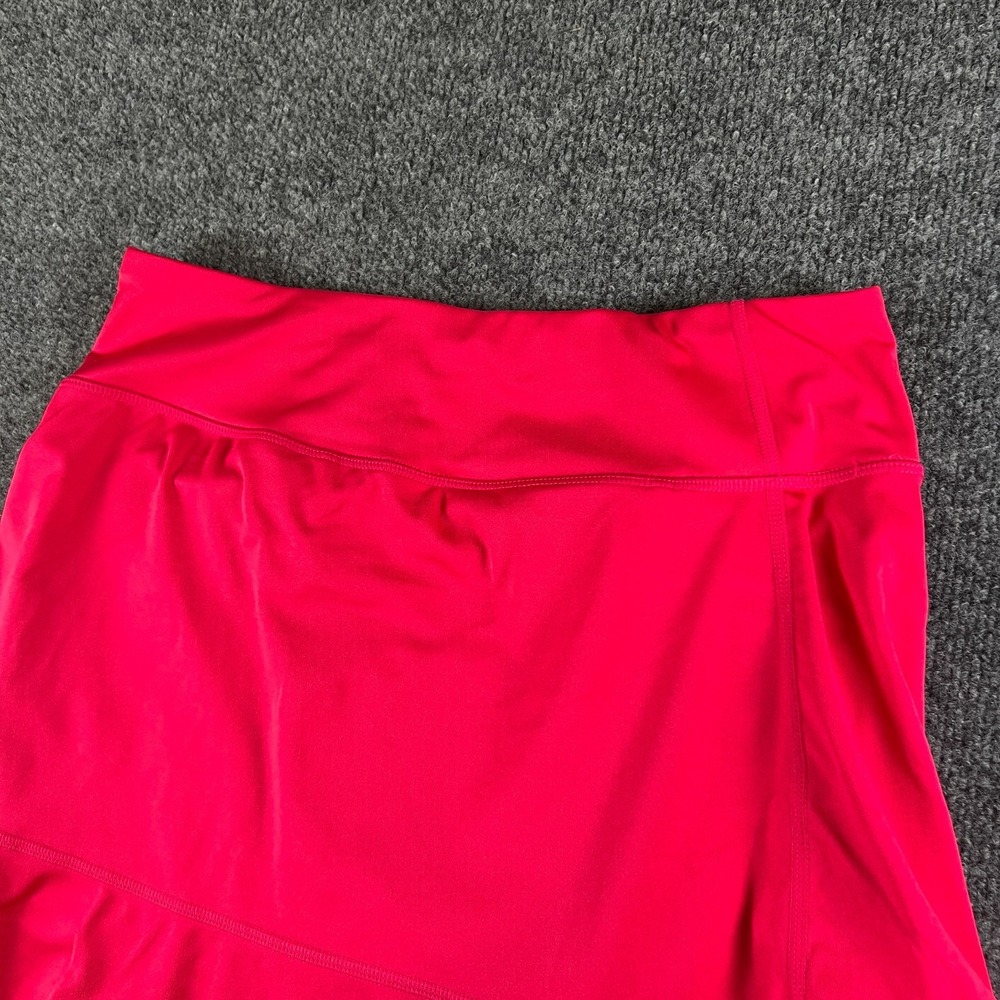 Laundry‎ by Shelli Segal A Line Skirt Skort Womens Medium Red Pleated Modern